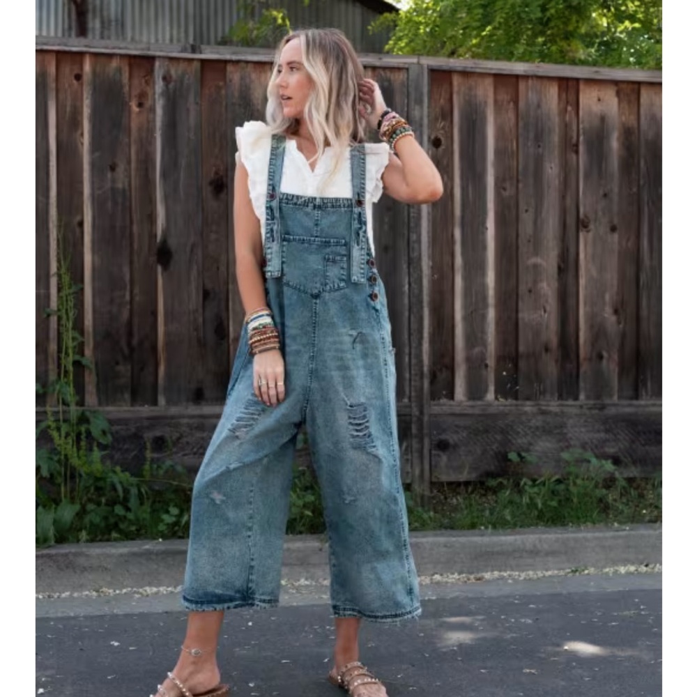 High Hopes Slouchy Overalls from Three Bird Nest
